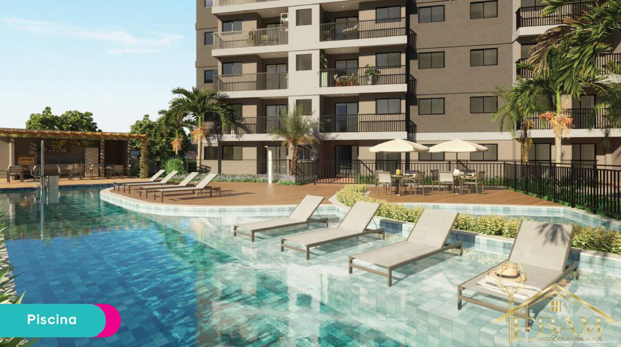 Mood Aurora — Viva conectado ao melhor do Recife — Term. 02: 74,11 m², sendo 57,86 m² coberto + 16,25 m² garden